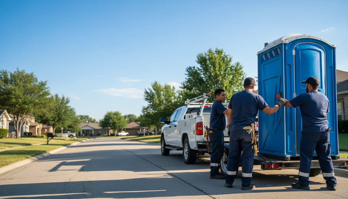 Portable Toilet Rental in Mccune, KS near me